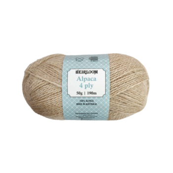 Heirloom Alpaca 4 Ply 50g - Nougat 6981
