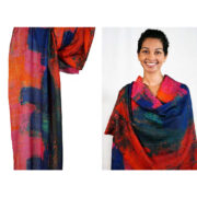 Merino Wool Scarf Broad Brush