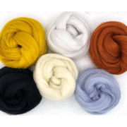 The Zen Collection Corriedale Wool Roving Mixed Pack 150g