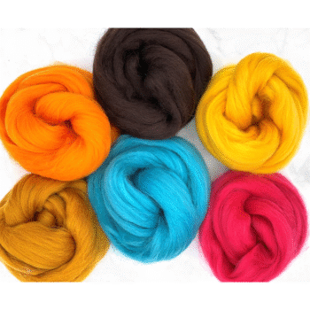 The Arabian Collection Corriedale Wool Roving Mixed Pack 150g
