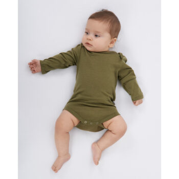 Babu Merino Wool Long Sleeve Bodysuit