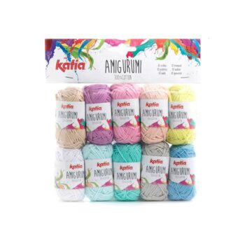 Katia Amigurumi Cotton Yarn Pack S01