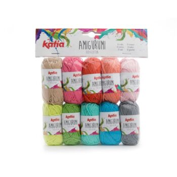 Katia Amigurumi Cotton Yarn Pack S03