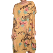 Helga May Linen Twirl Dress