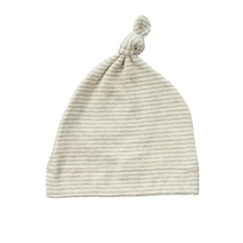 DLUX Topknot Baby Hat Natural