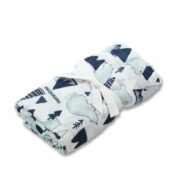 DLUX Luna Muslin Wrap Navy