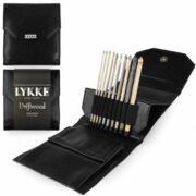 LYKKE Driftwood Crochet Hook Set Black Case