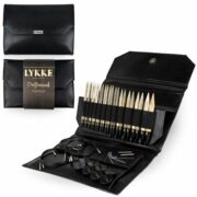 LYKKE Driftwood Interchangeable Circular Needle Set Black Case