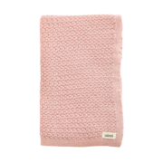 Uimi Ruby Cot Merino Wool Blanket  - Sorbet