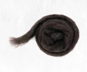 Carded Corriedale Wool Sliver 100g - Badger