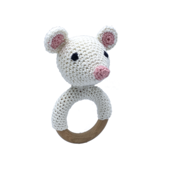 Hardicraft Rattle Mouse Crochet Kit
