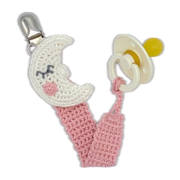 Hardicraft Pacifier Clip Moon Crochet Kit