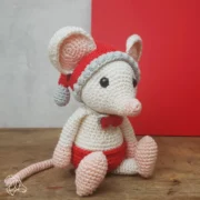 Hardicraft Christmas Mouse Crochet Kit