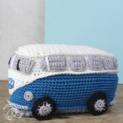Hardicraft Retro Van Blue Crochet Kit