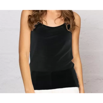 Bay Road Merino Wool Camisole Black