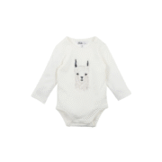 Bebe Llama Face Bodysuit
