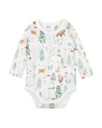 Bebe Atlas Print Bodysuit