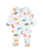 Fox & Finch T-Rex Zip Onsie