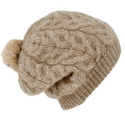 Lothlorian Possum Merino Relaxed Cable Beanie