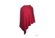 Ebony Merino Wool Poncho