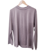 Ebony Merino Wool Turtle Neck Top