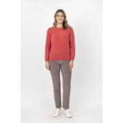 Bromley Lambswool Crew Neck Jumper Fudge