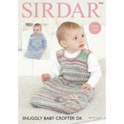 Sirdar 8 Ply Baby Sleeping Bag Pattern 4755