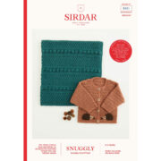 Sirdar Crochet Cardigan & Blanket 5431
