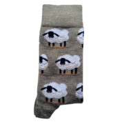 Five Mile Merino Wool Socks Beige Sheep