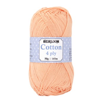 Heirloom Cotton 4 Ply - Peach Soda