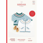 Sirdar Forest Fair Isle Sweater & Cardigan in 8 Ply 5432