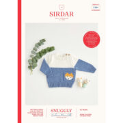 Sirdar Nordic Fox Pocket Sweater DK 5384