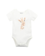 Bebe Quinn Giraffe Print Bodysuit