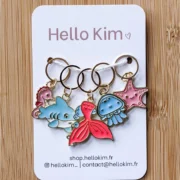 Hello Kim Marine Animals Stitch Ring Markers