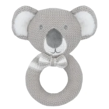 Living Textiles Kevin the Koala Knitted Rattle