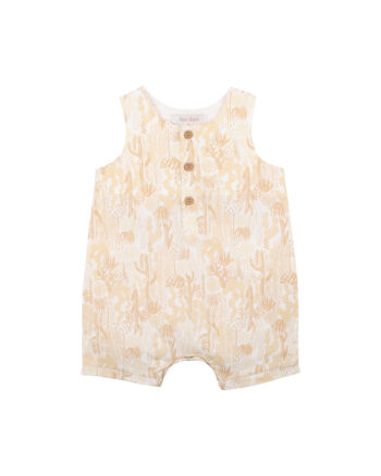 Fox & Finch Cactus SS Romper - 12 - 18 months 1