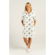See Saw Paradise Palm Shirtmaker Dress