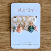 Hello Kim Under The Ocean Stitch Ring Markers