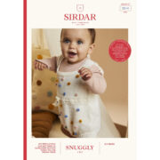 Sirdar Spotty Dotty Romper In Snuggly 4 Ply