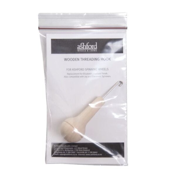 Threaded Hook And Rope Buy Ashford Wooden Threading Hook Natural · The Wool Room