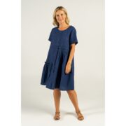 See Saw Scoop Ruffle Trim Dress