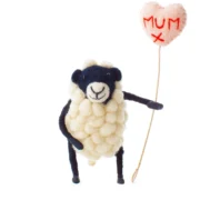 Wool Sheep with Mum Balloon