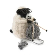 Knitting Nell Wool Sheep From Woolacombe - Grey