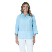 Maglia Linen Shirt - Sky Blue