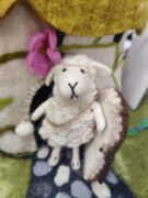 Sheep Felted Wool Ornament Non Hanging