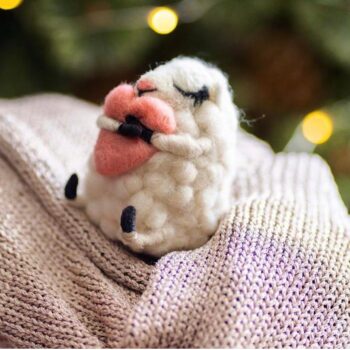 Handmade Wool Gifts, Felt Christmas Garlands & Fibre Art