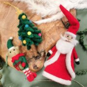 handmade_felt_colourful_colourful_christmas_tree_hanging_decoration