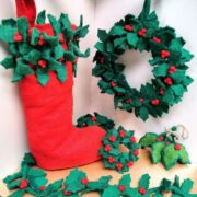 handmade_felt_biodegradable_holly_sprig_christmas_decoration_1