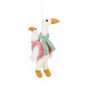 Mother Goose Wool Hanging Decoration