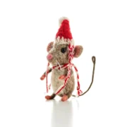 Winter Felt Wool Mouse